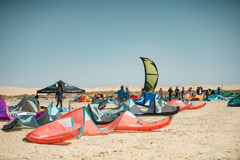 kitesurfing
